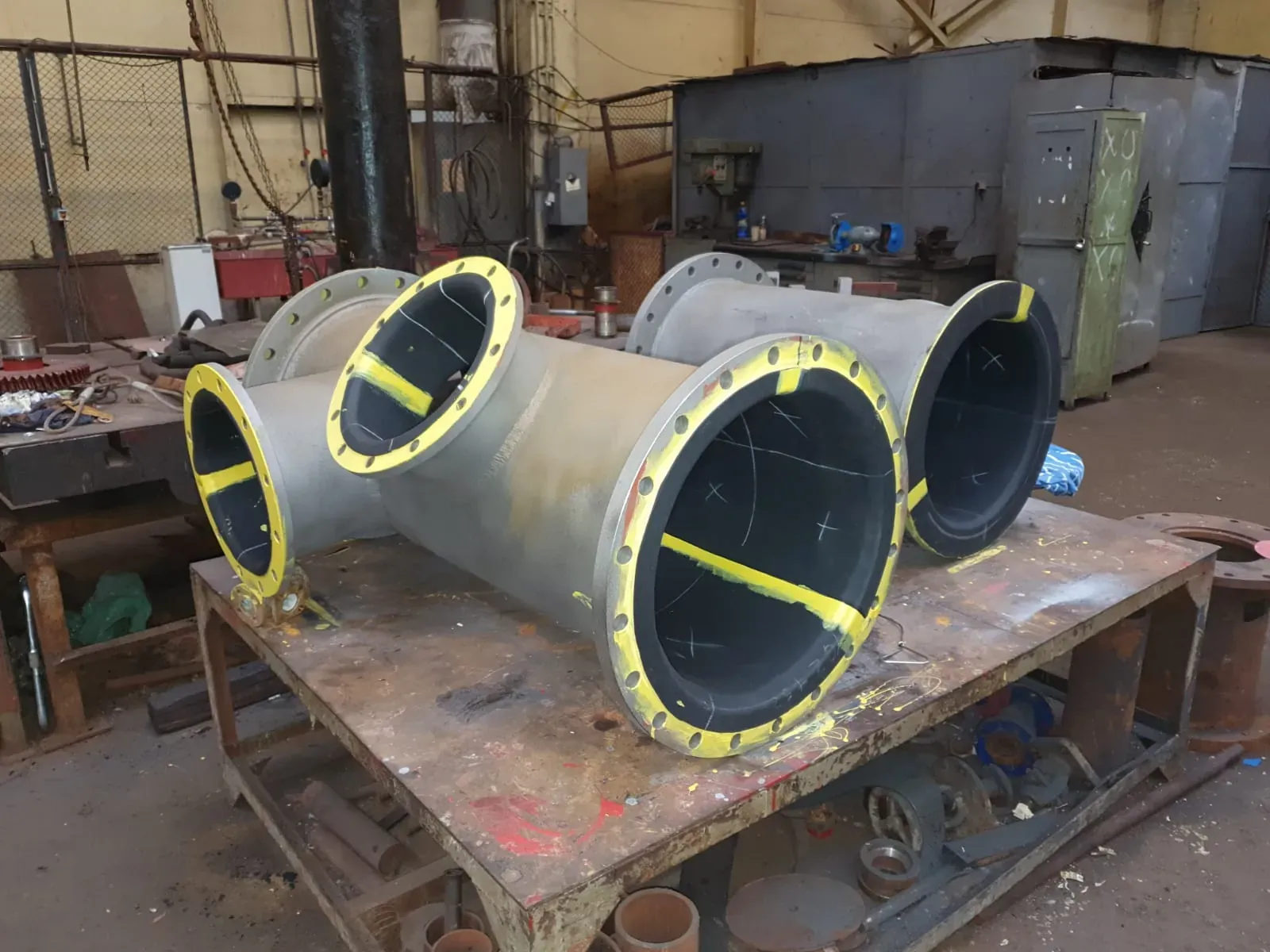 Pièces de navire caoutchoutées par Lasotex en Bulgarie — photo 1 sur 7