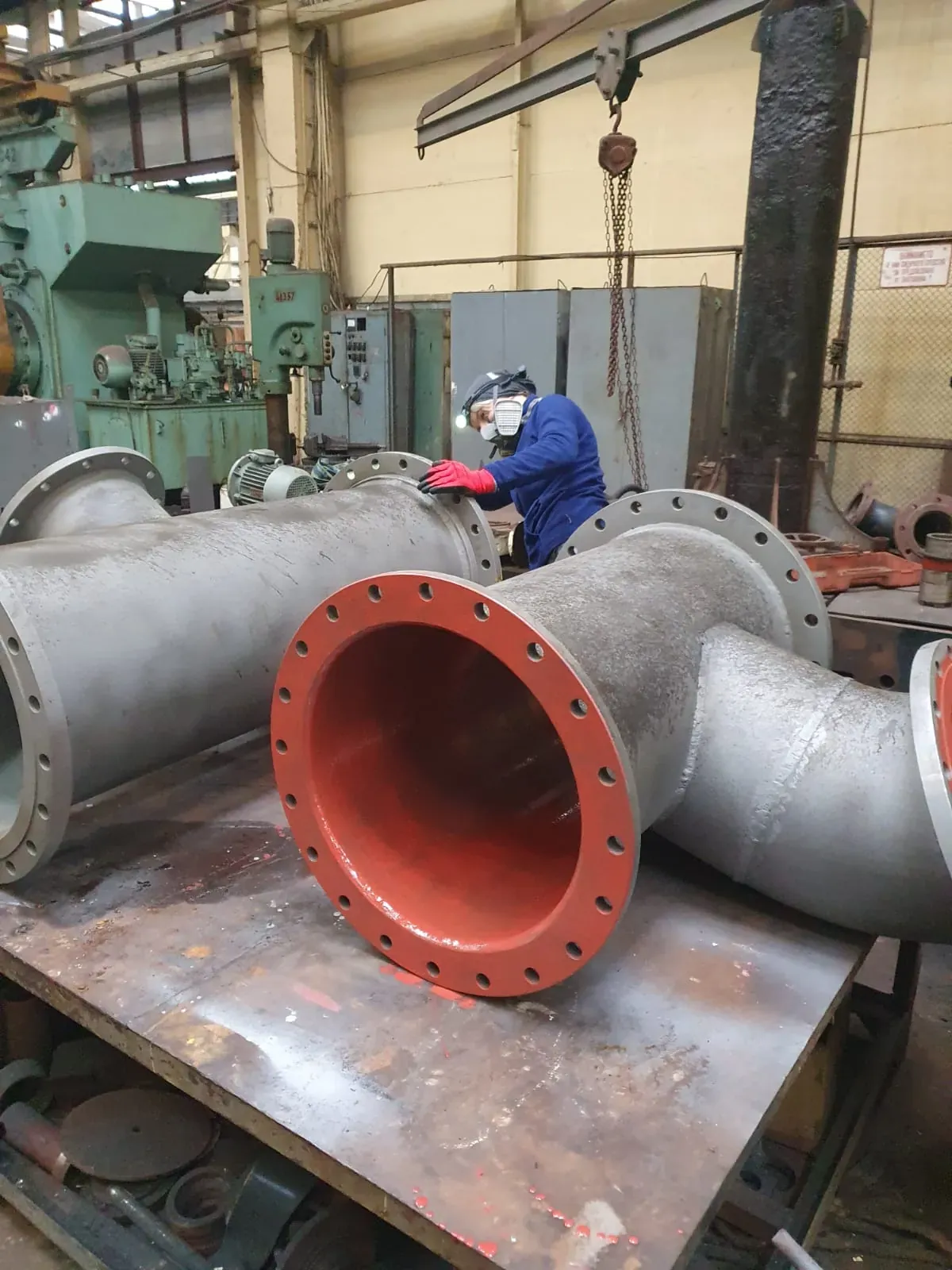 Pièces de navire caoutchoutées par Lasotex en Bulgarie — photo 2 sur 7